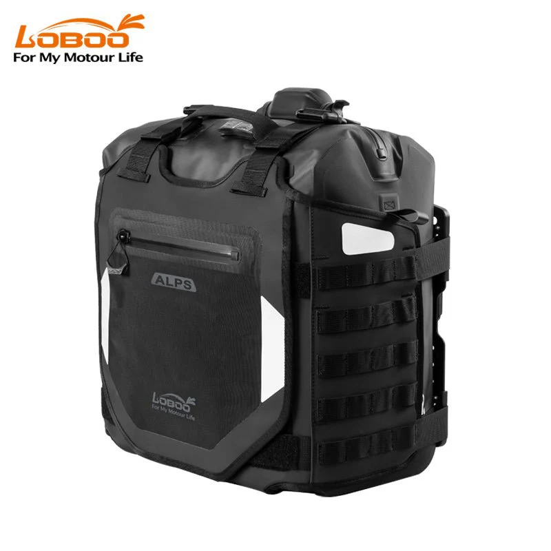 MALETAS LATERALES SEMIRRÍGIDAS 23L + 23L ALPS LOBOO