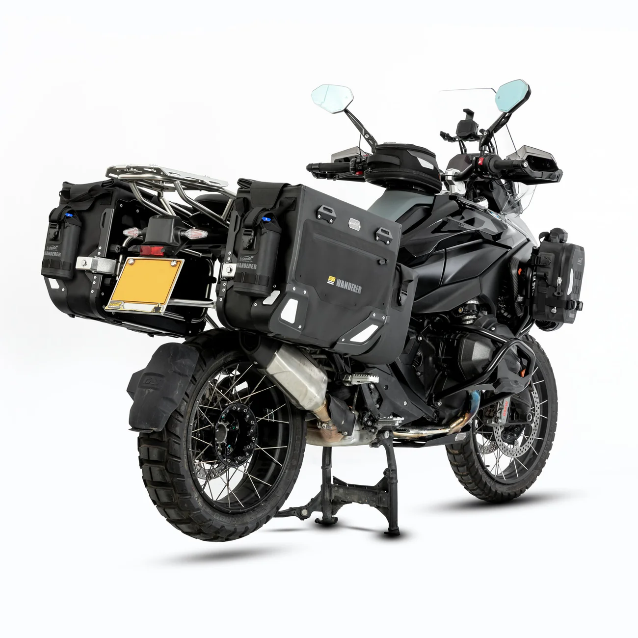 MALETAS LATERALES SEMIRRÍGIDAS 40L + 40L WANDERER LOBOO - Imagen 4