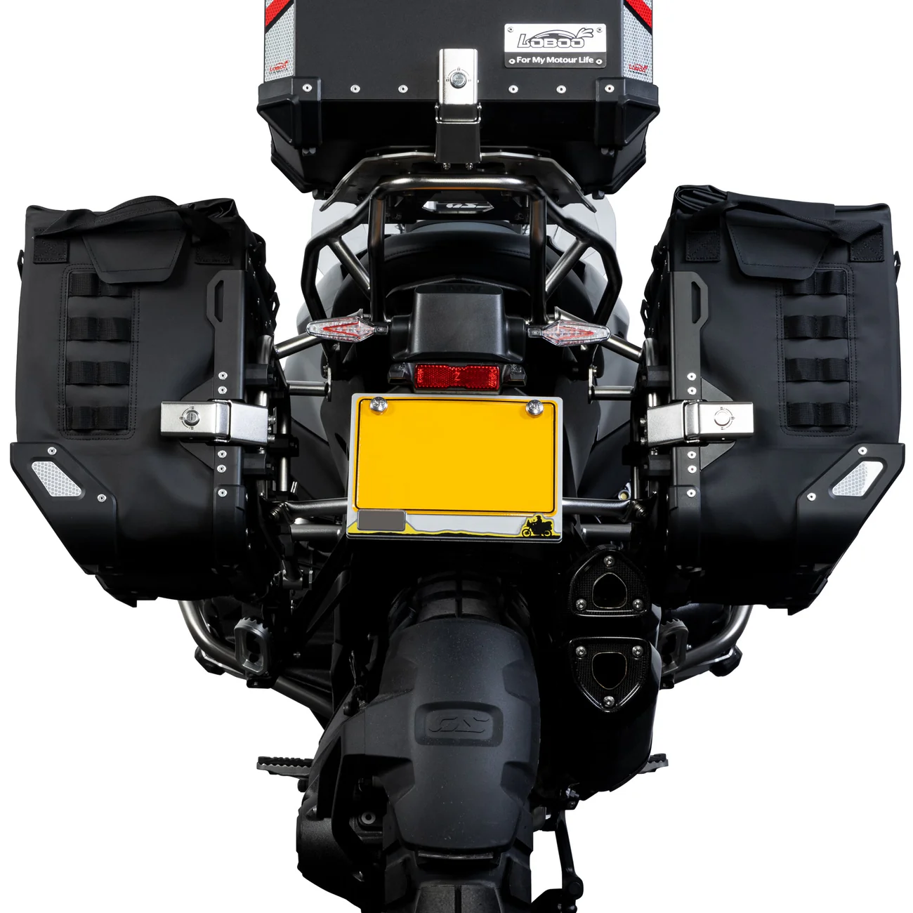 MALETAS LATERALES SEMIRRÍGIDAS 40L + 40L WANDERER LOBOO - Imagen 5